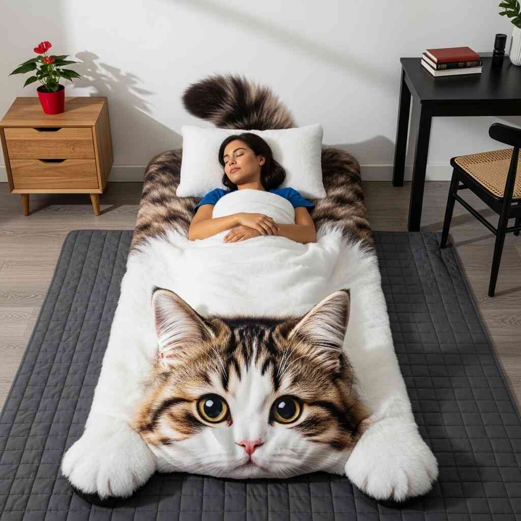 Fluffy Cat Sleeping Bags