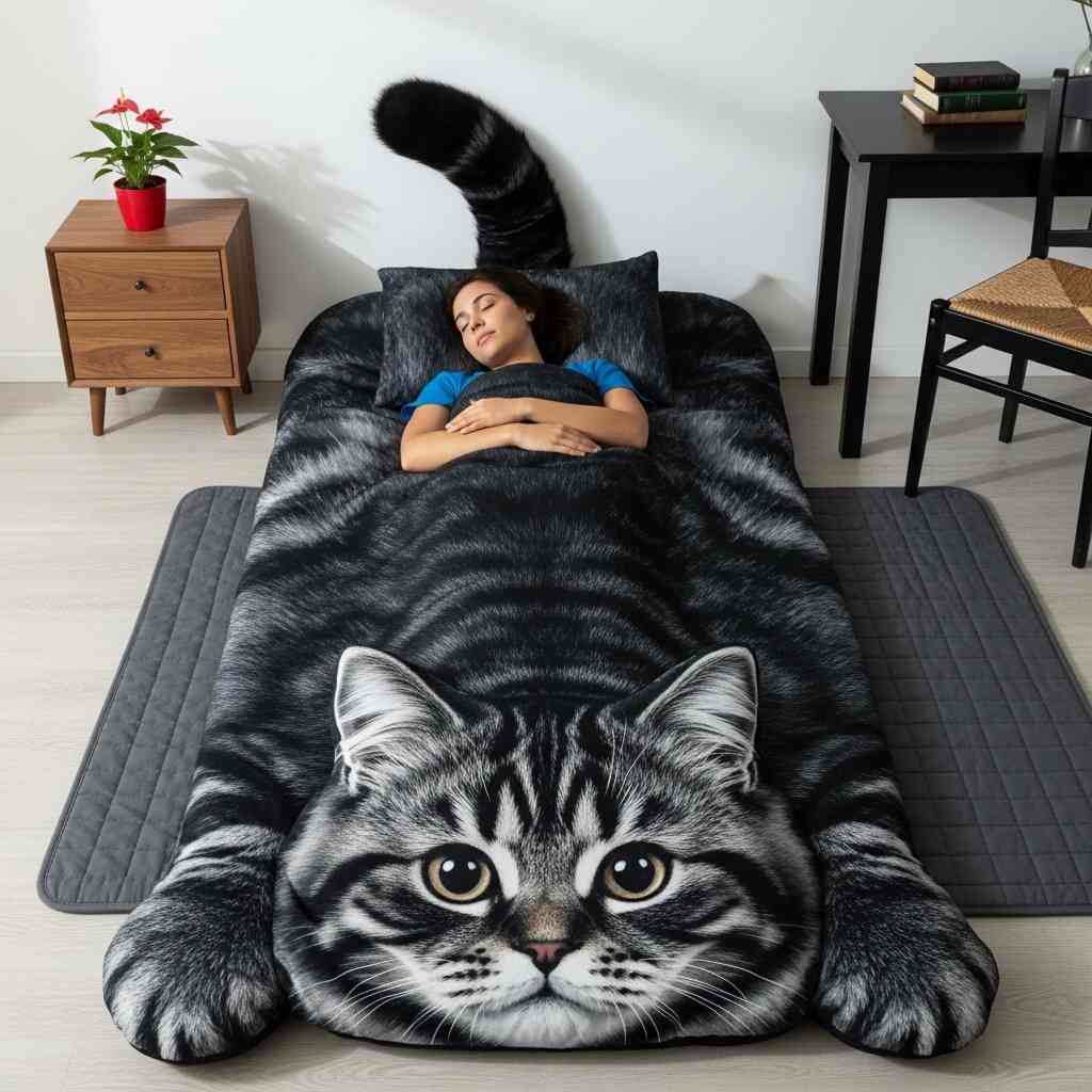 Fluffy Cat Sleeping Bags