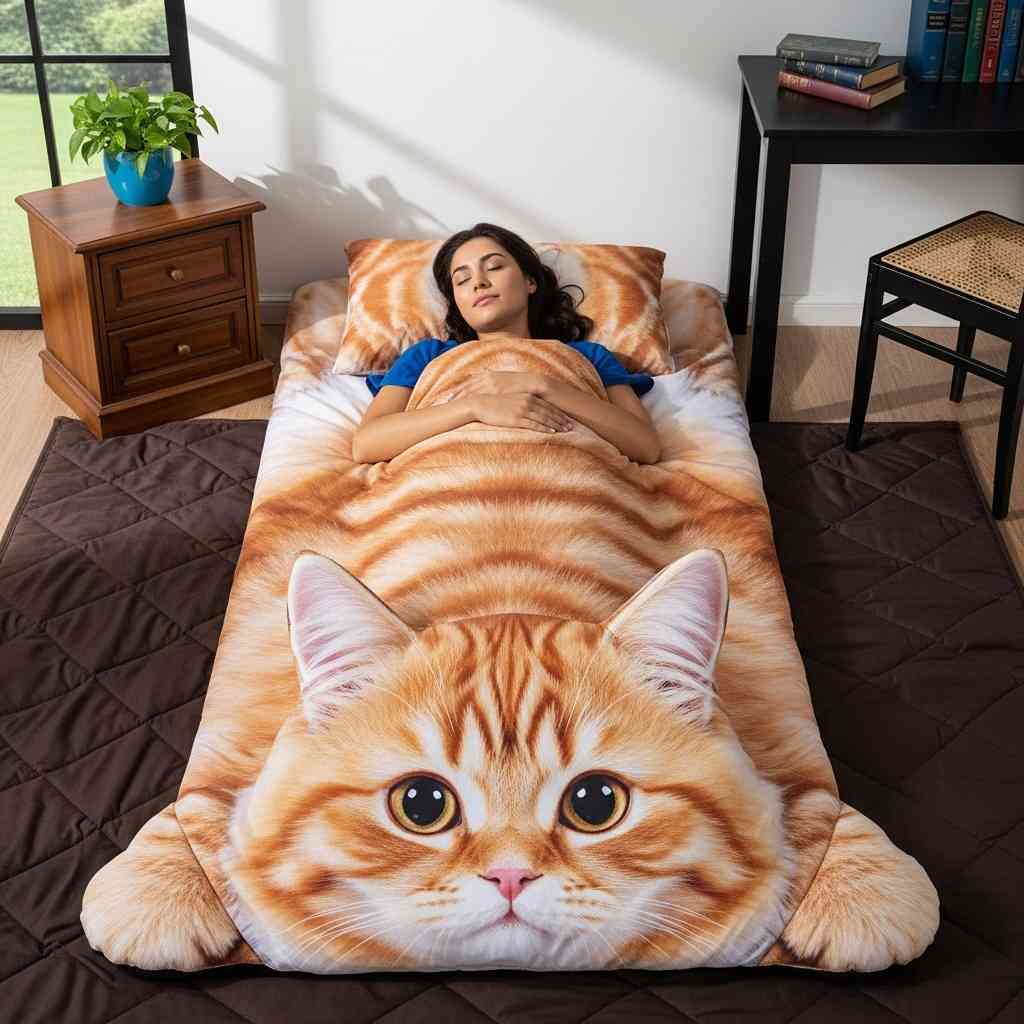 Fluffy Cat Sleeping Bags